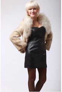 0003 knitted mink fur coat/garment/jacket/outwear  