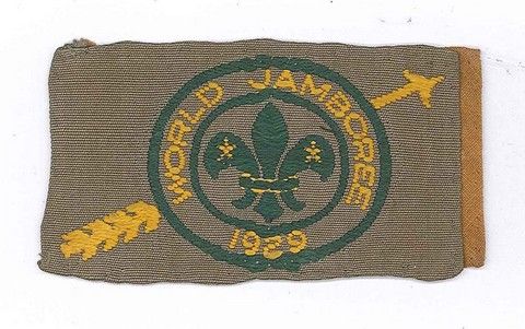 3rd World Scout Jamboree (held at England) Official Participants Badge