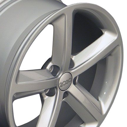 18 A5 Style Wheels   Silver 18x8 Rim Fits Audi SET  