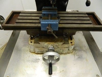   Top Milling Machine Mill 28 x 9 Table Variable Speed 5 Quill NICE