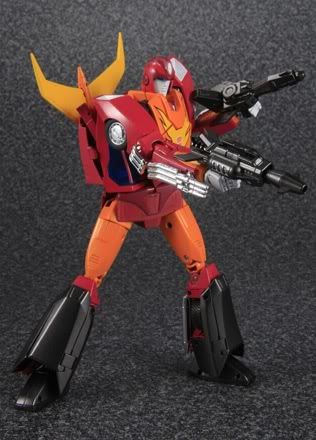 Transformers Masterpiece MP 9 Rodimus Hot Rod SDCC 2011 Target Master 