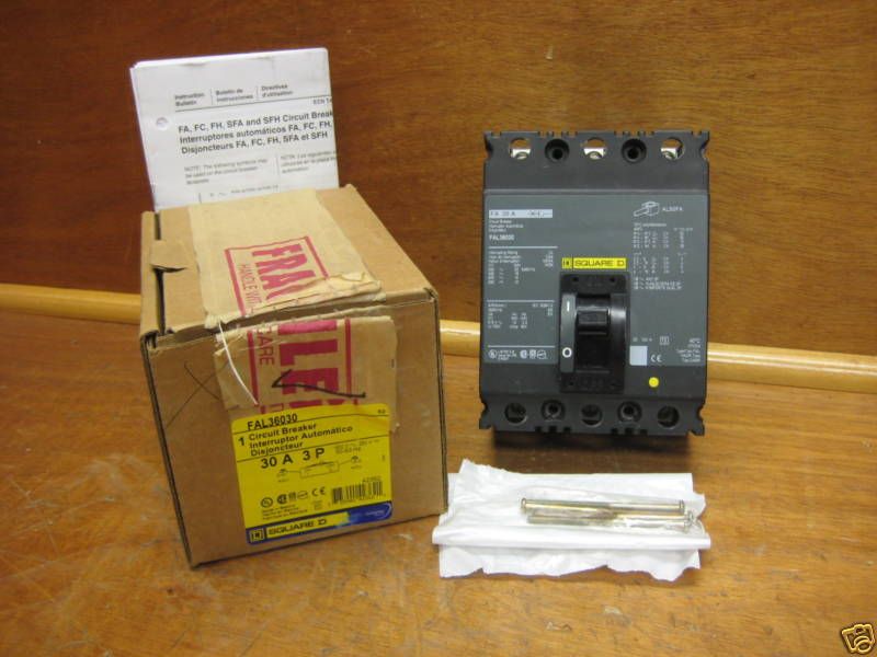 Square D Circuit Breaker FAL36030 30 Amp 30A A NEW NIB  