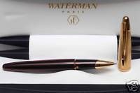 WATERMAN EDSON RUBY RED ROLLERBALL PEN NEW IN BOX  
