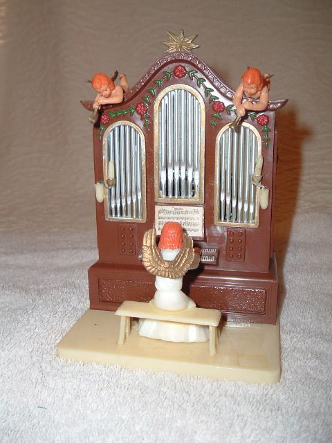 Vintage Organ with Angel Music Box Hong Kong  