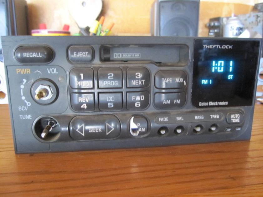 95   02 Chevy Blazer Camaro Jimmy Radio Stereo 16232091  