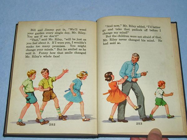 Vintage 50s Alice & Jerry Children School Reading Books Five and a 