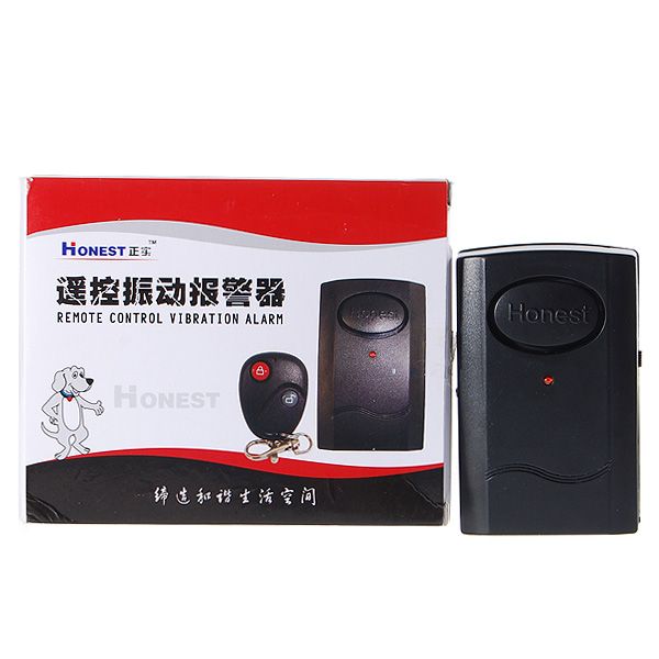 Vibration Activated Security Alarm + Remote Motor bike  