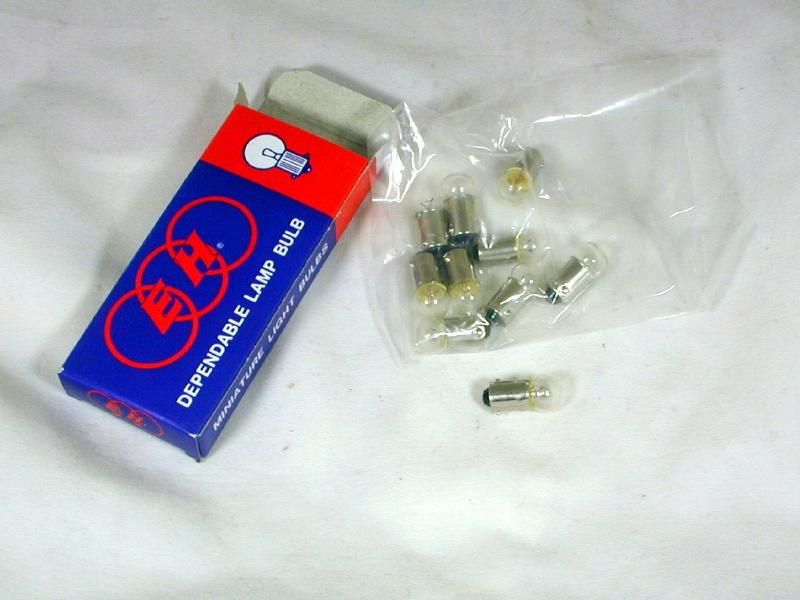 Pilot Warning Bulbs Yamaha DT125 DT175 DT250 DT360 6V 3W X10 Q6300 