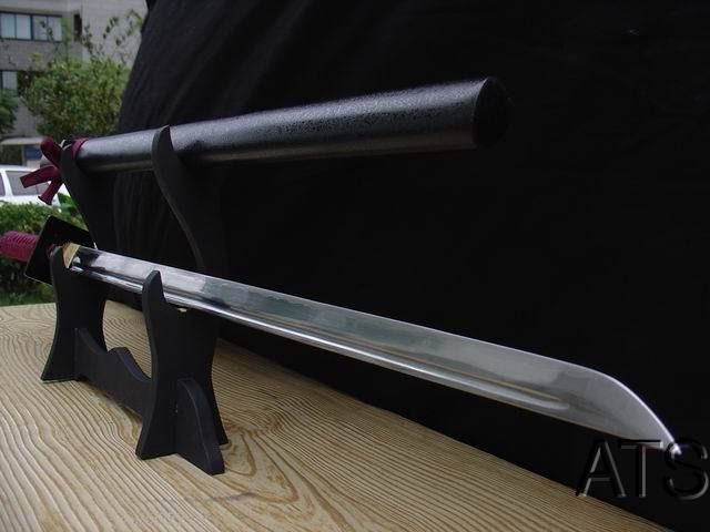   Japanese Ninja Straight Blade Sword Ninjato Full Tang Iaito  