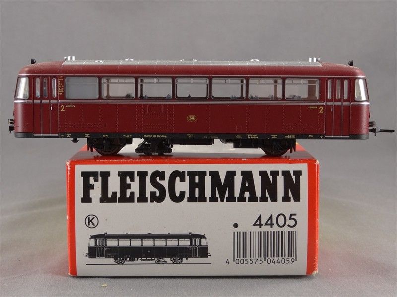 DTD TRAINS   HO SCALE MODEL TRAIN   FLEISCHMANN 4405 TROLLEY PASSENGER 