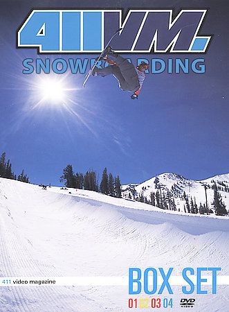 411VM Snowboarding   Box Set Issues 1 4 DVD, 2002, 4 Disc Set 