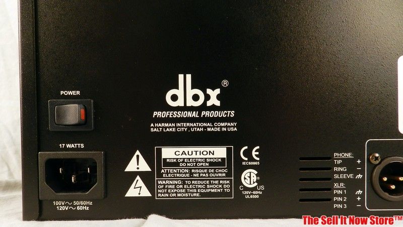 DBX IEQ31 DUAL 31 BAND EQUALIZER EQ PRO AUDIO RACK GEAR V NR AFS 